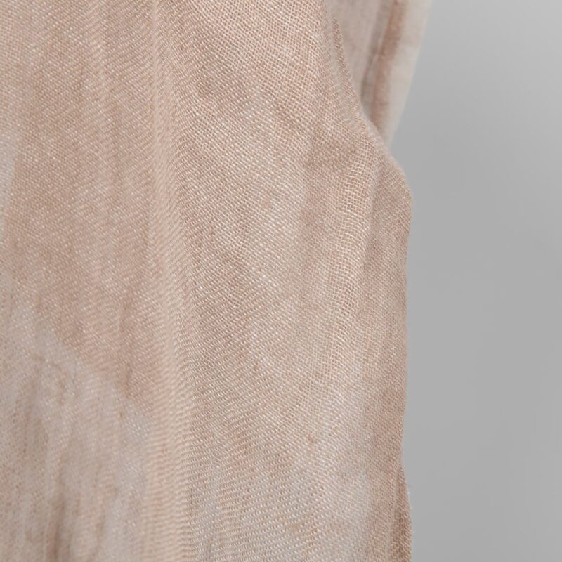 powder gauze linen washed fabric for curtains
