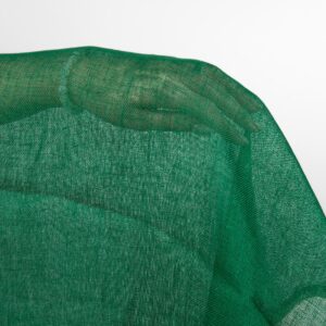 deep green linen fabric, not washed