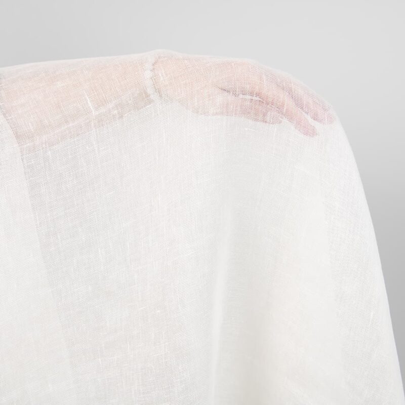 linen off white gauze fabric, not washed