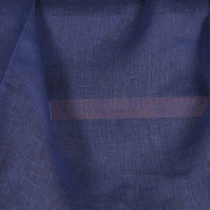 Leinenstoff transparent blau – Bild 2