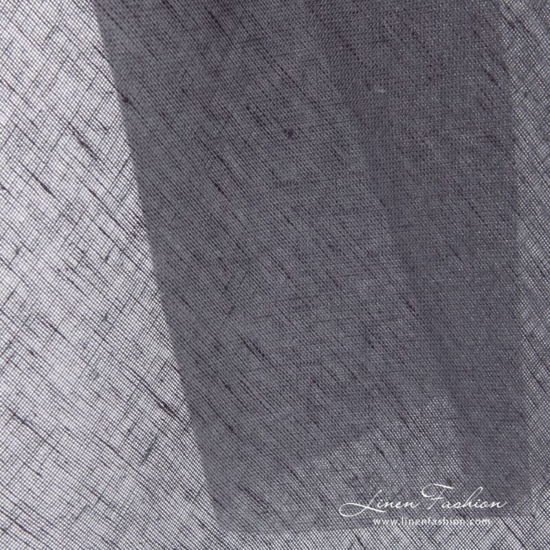 100% linen fabric in dusty plum.