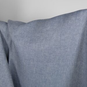 Linen fabric blue-grey small pattern product photo