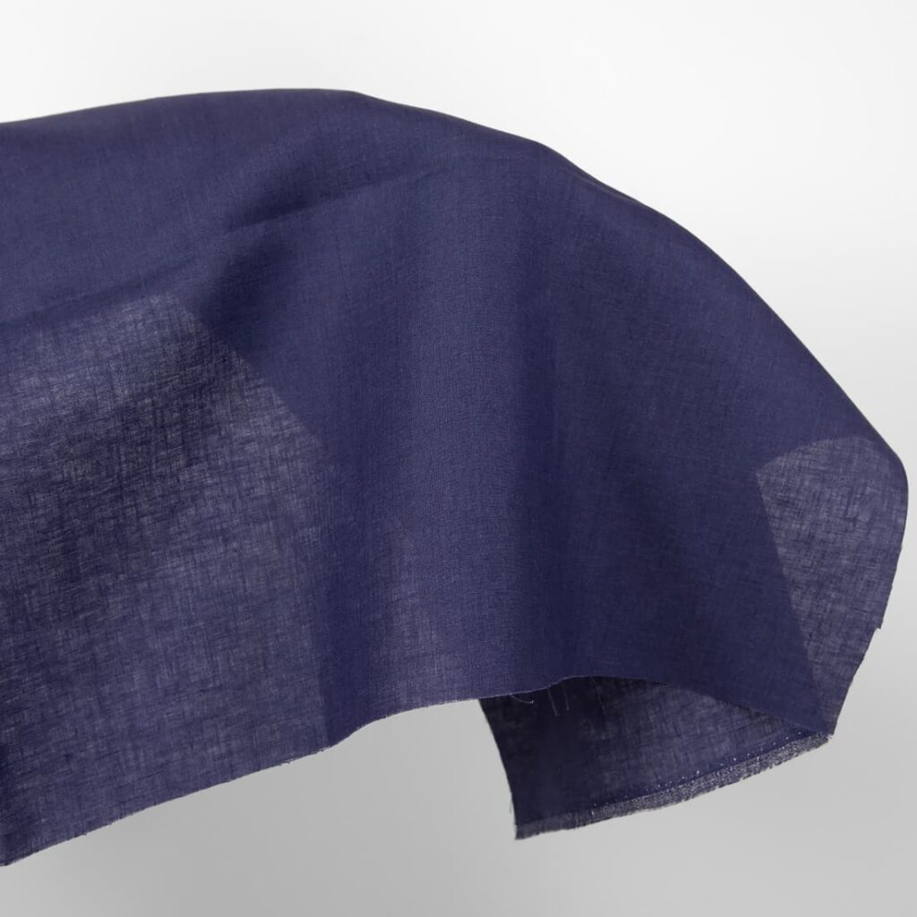 cobalt blue linen fabric
