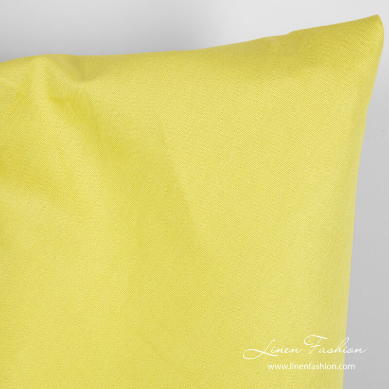 Linen cotton salad green fabric