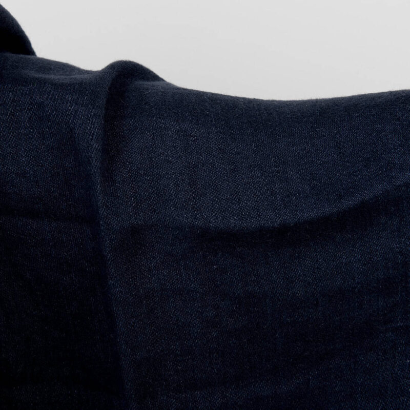 Washed satin linen fabric, pure linen