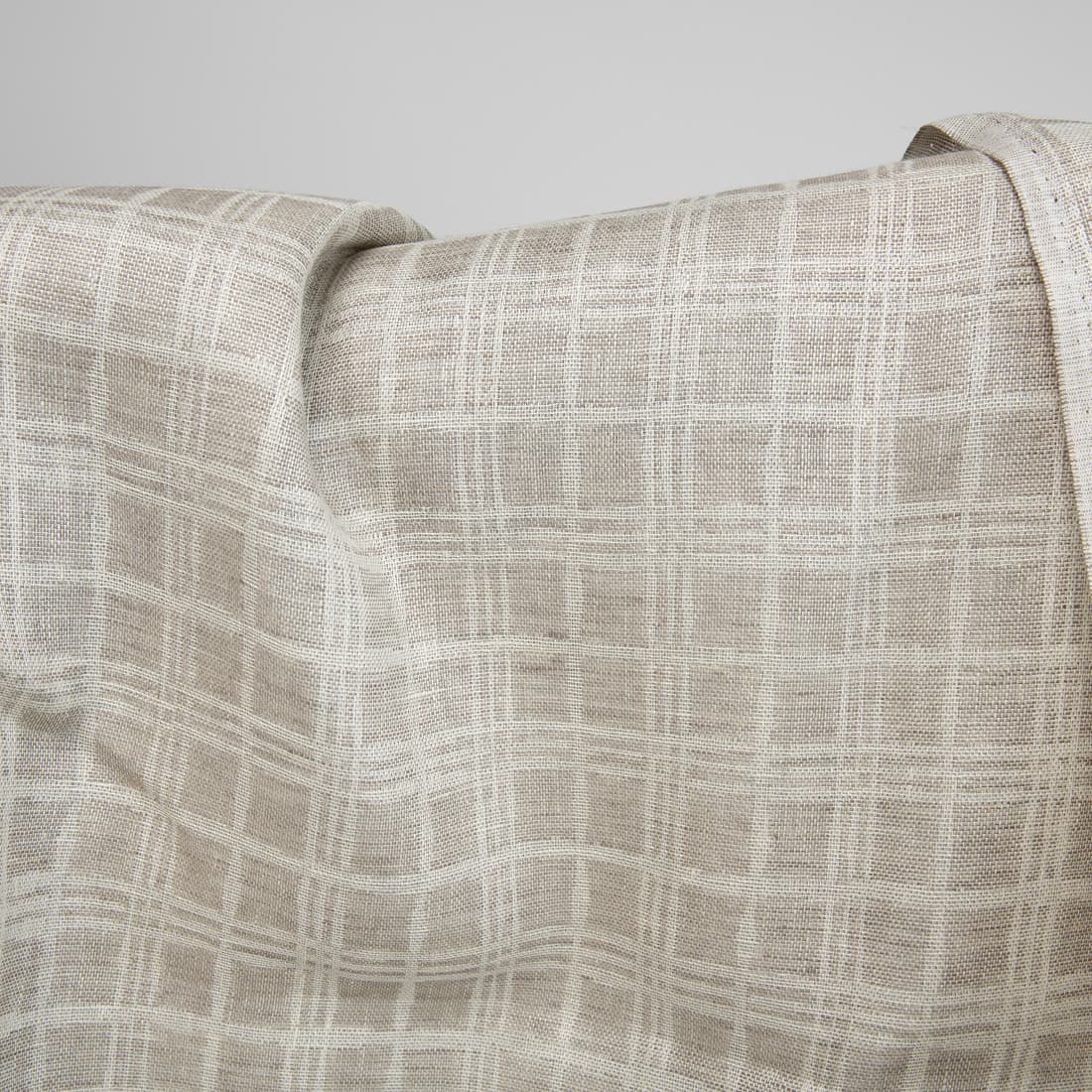 linen jacquard fabric squares not washed