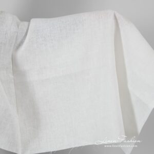 Off-white linen fabric