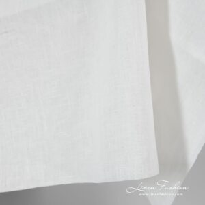 Off-white linen fabric, perfect for clothes and home textile