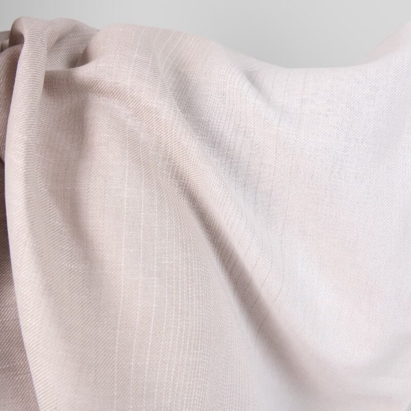Linen cotton fabric brownish pink colour 150cm