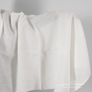 Off-white linen fabric
