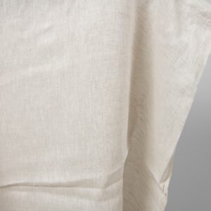 Hellgrauer Leinenstoff 9 Pure linen fabric in light grey edge