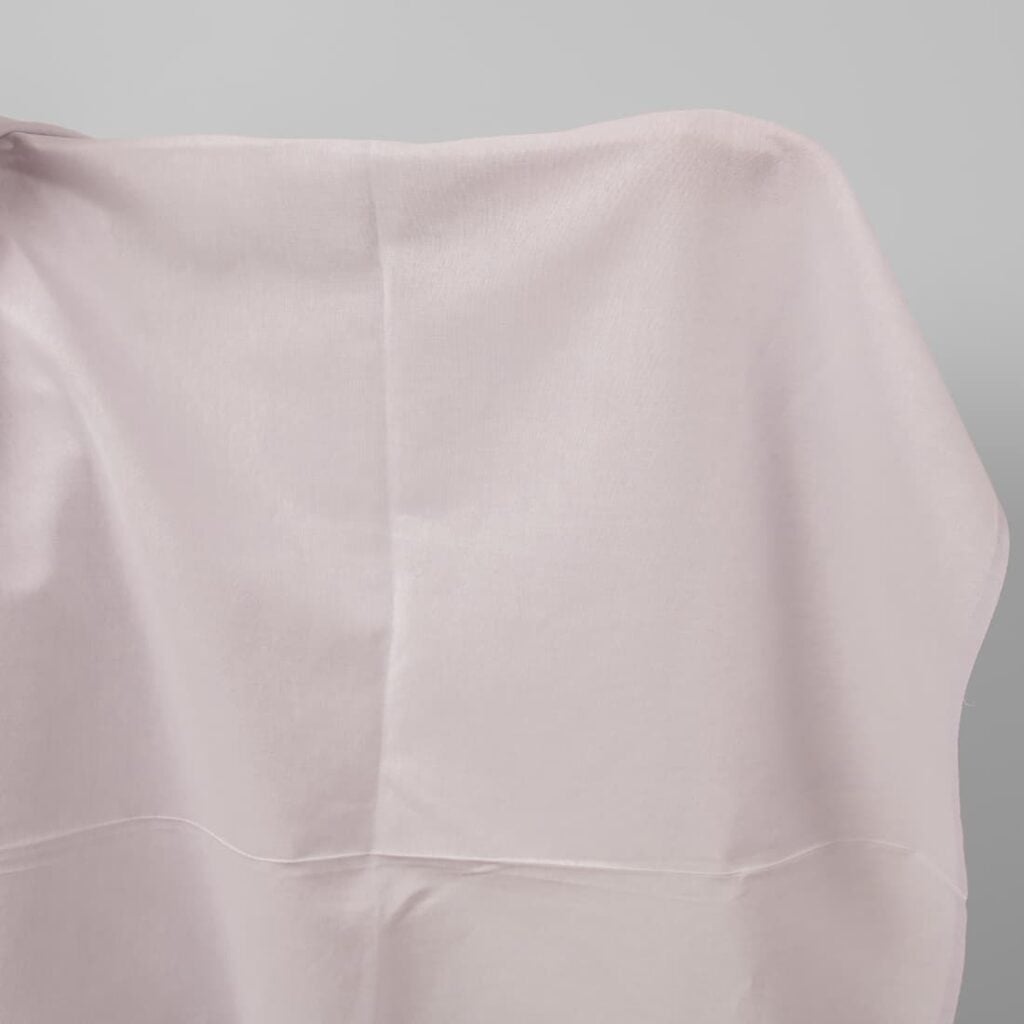 Wide linen cotton fabric lilac colour