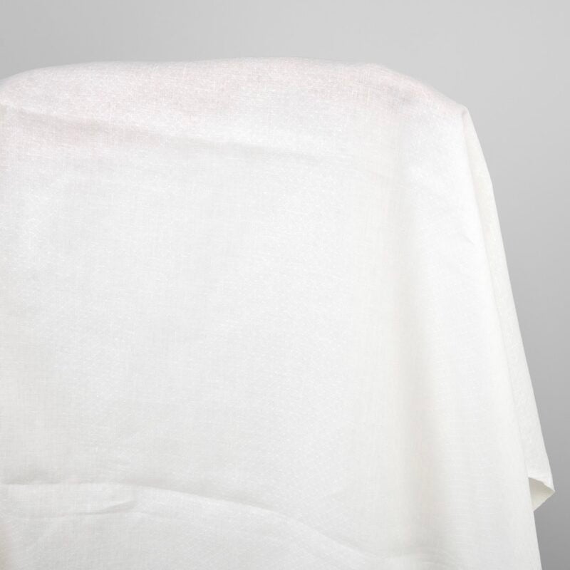 Off-white linen fabric