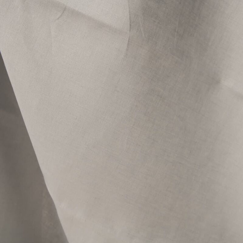 Linen fabric light grey colour 150cm