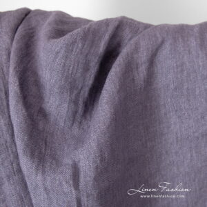 linen violet satin fabric, width 175cm.