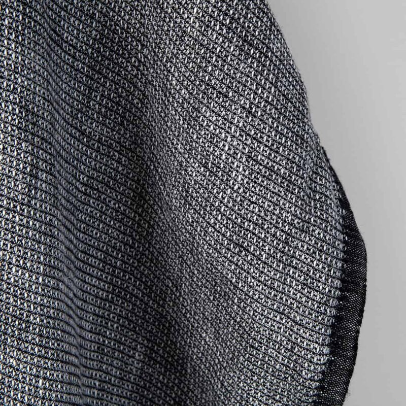 Washed linen fabric back and white waffle, specially washed softened fabric