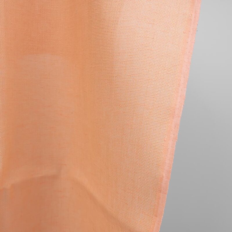 linen panama fabric peach color