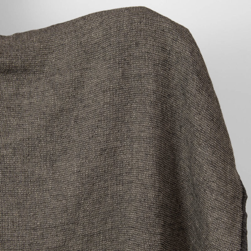 linen wool waffle fabric.