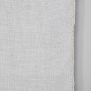 Narrow linen fabric off-white waffle product photo