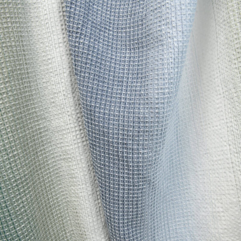 cotton hemp waffle fabric, soft structure