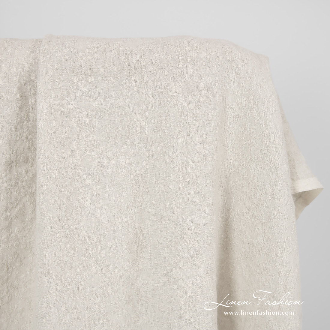 linen wool jacquard fabric for clothes.