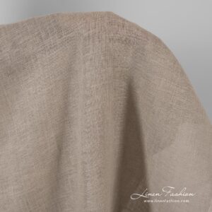 Leinwand in Farbe Naturgrau 12 Linen fabric in natural color