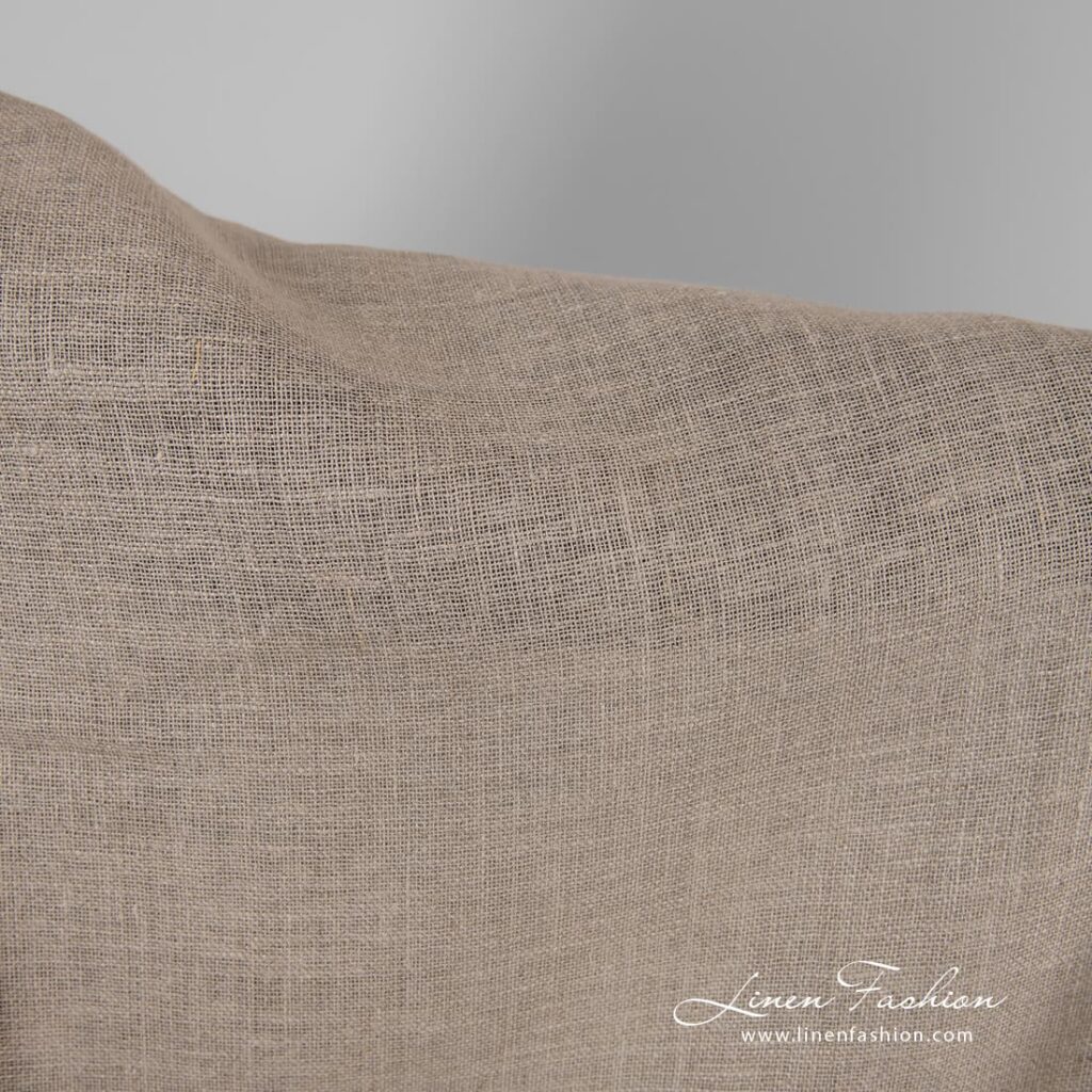 Leinwand in Farbe Naturgrau 5 Linen fabric in natural grey color
