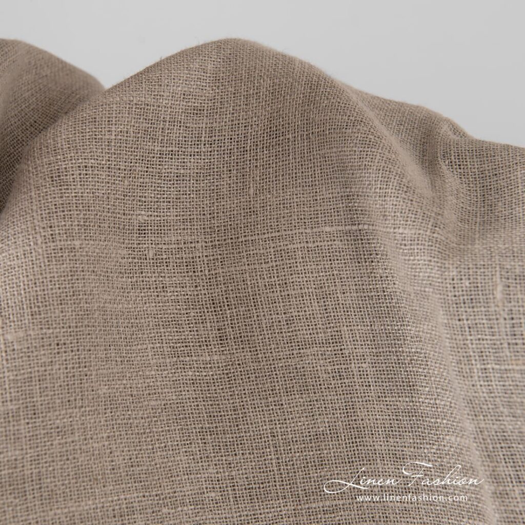 Leinwand in Farbe Naturgrau 4 Linen fabric woven from undyed yarns