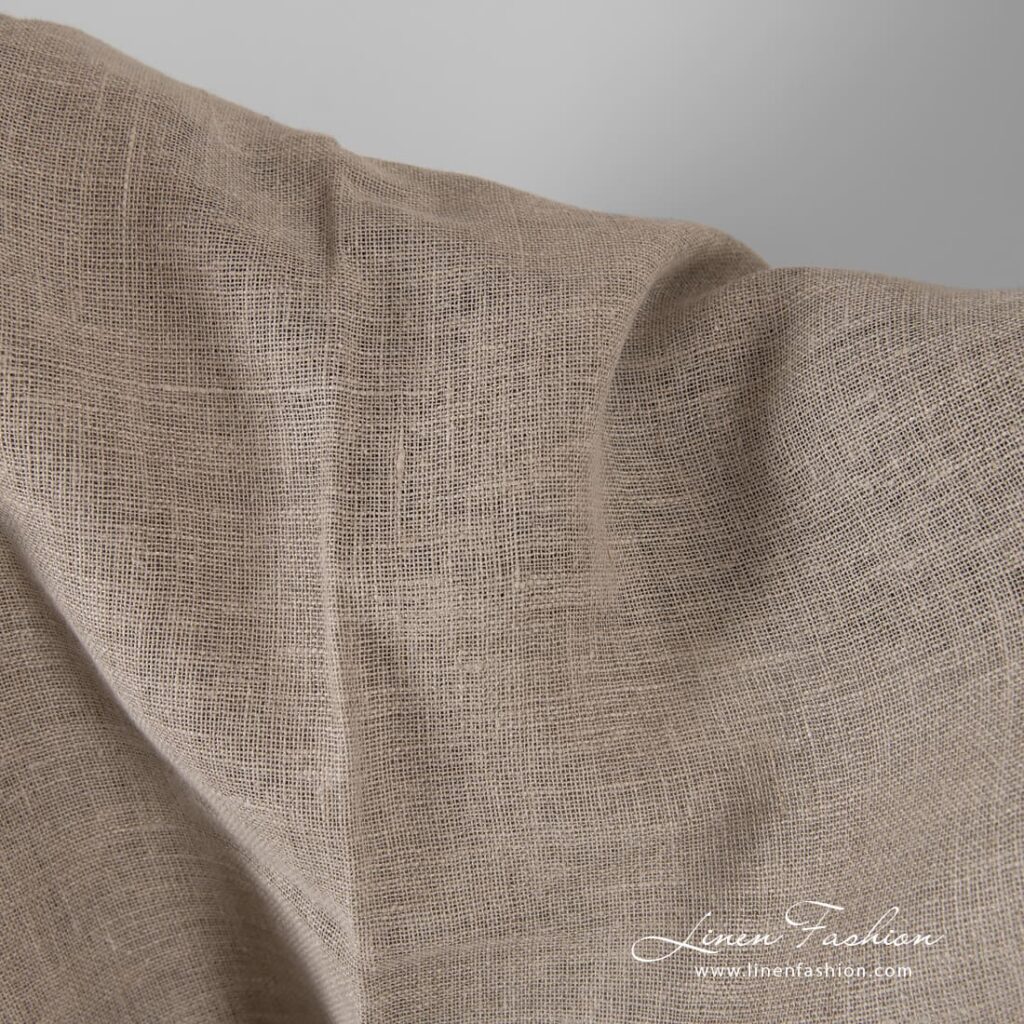 Leinwand in Farbe Naturgrau 3 Linen fabric in natural color, perfect for home textile