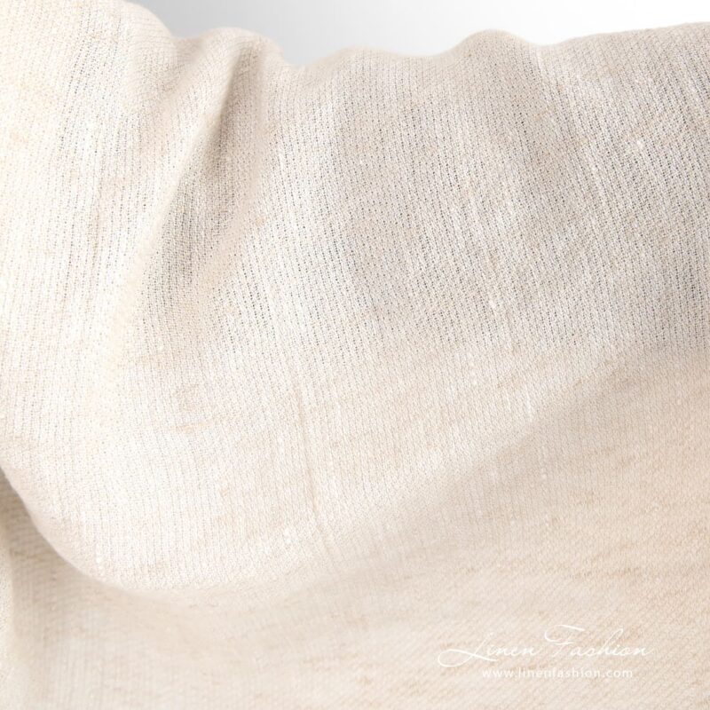Linen fabric for clothes and home textile