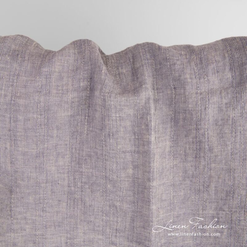 Linen fabric in melange colors