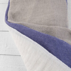 Stoffset Nr. 833 7 Linen Fabric Cuts, Set No. 833