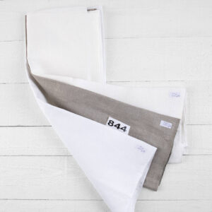 Stoffset Nr. 844 6 Linen Fabric Cuts, Set No. 844