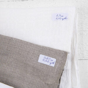 Stoffset Nr. 844 9 Linen Fabric Cuts, Set No. 844