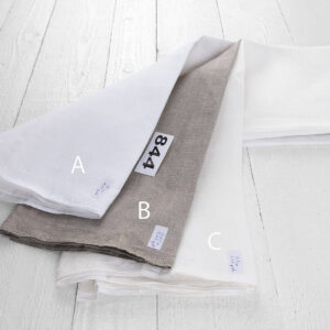 Stoffset Nr. 844 10 Linen Fabric Cuts, Set No. 844
