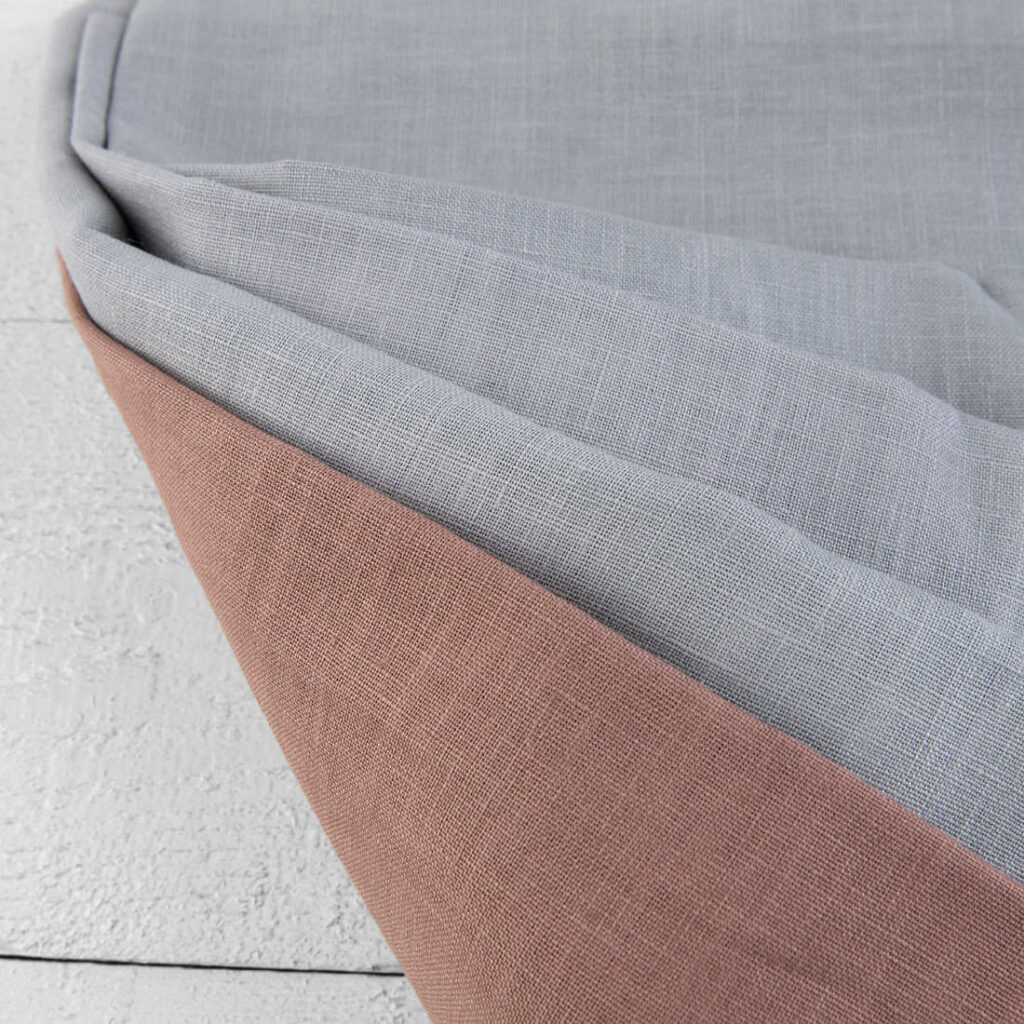 Stoffset Nr. 846 2 Linen Fabric Cuts, Set No. 846