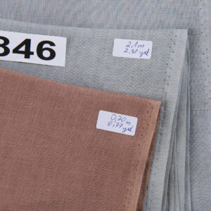 Stoffset Nr. 846 8 Linen Fabric Cuts, Set No. 846