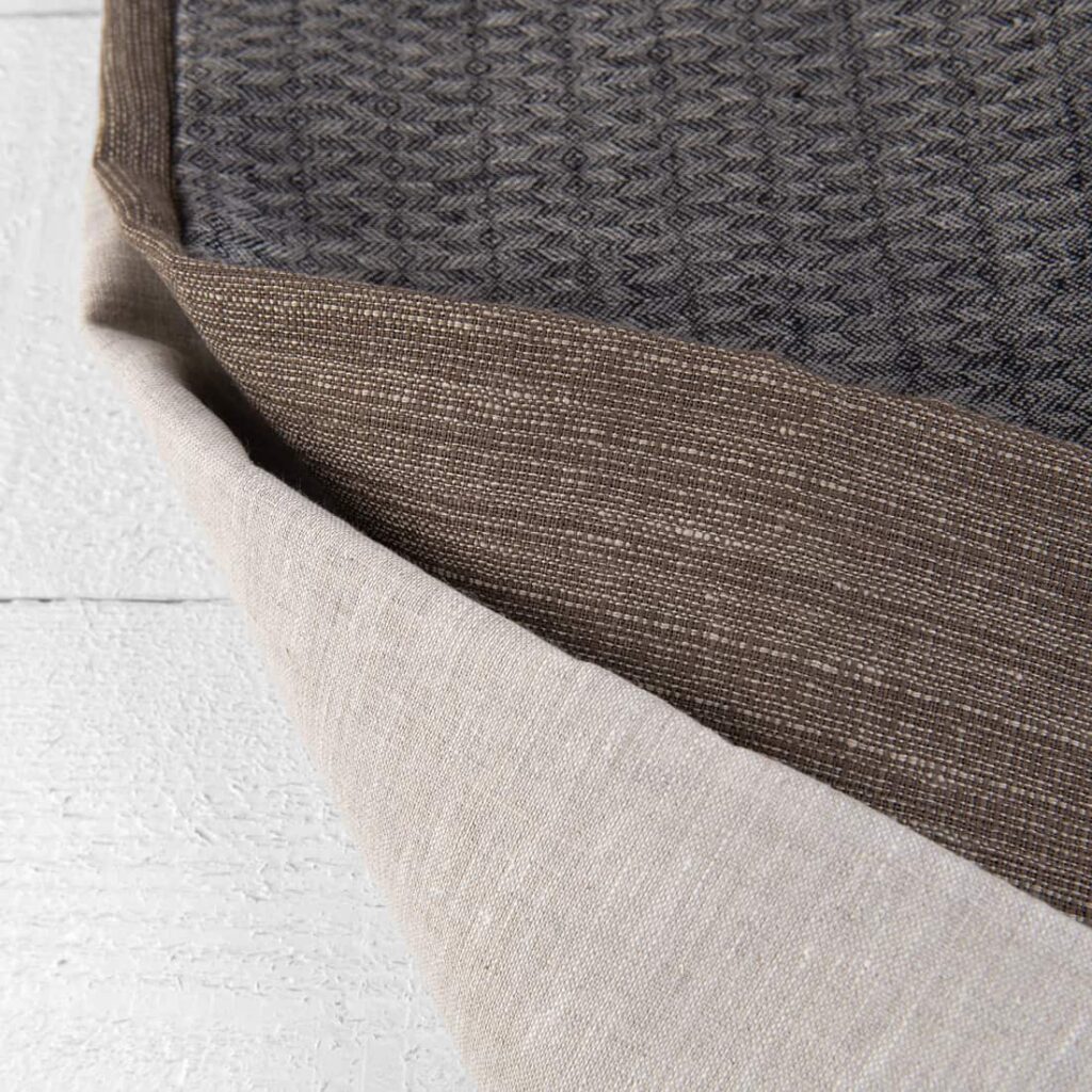 Stoffset Nr. 857 2 Linen Fabric Cuts, Set No. 857