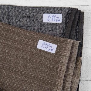 Stoffset Nr. 857 9 Linen Fabric Cuts, Set No. 857