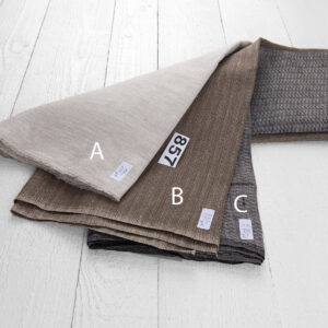 Stoffset Nr. 857 10 Linen Fabric Cuts, Set No. 857