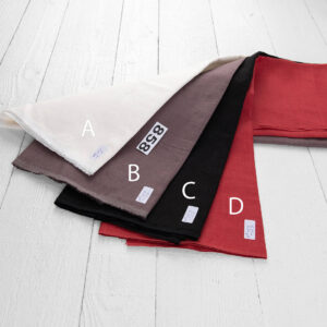 Stoffset Nr. 858 10 Linen Fabric Cuts, Set No. 858
