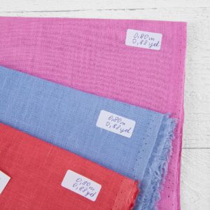 Stoffset Nr. 862 9 Linen Fabric Cuts, Set No. 862
