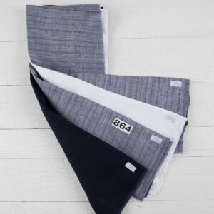 Stoffset Nr. 864 6 Linen Fabric Cuts, Set No. 864