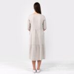 SERENA Kleid naturgrau