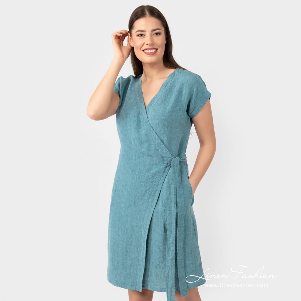 CATALINA turquoise dress
