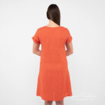 TIFANNY Kleid orange