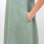 MINA Kleid grünlich