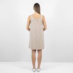 MINA Kleid taupe