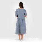 INDI Kleid blau