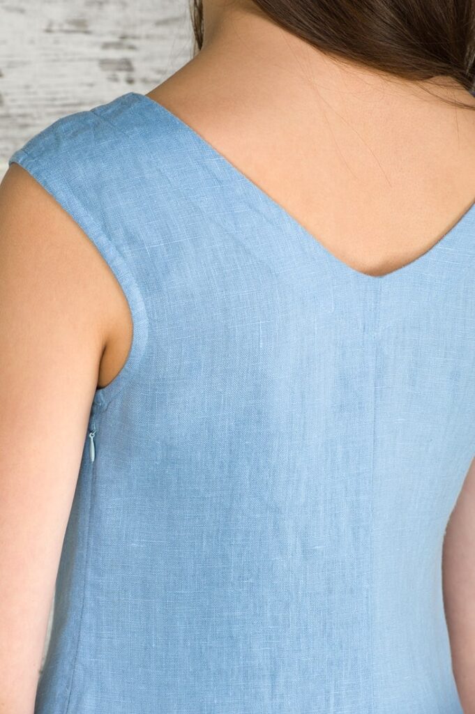 LUKA Kleid blau 7 LUKA Kleid blau – Bild 7